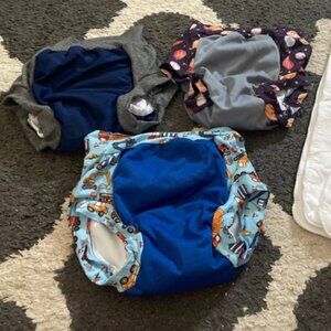 3 Night time Smartbottoms pull ups - size 10-11 years old